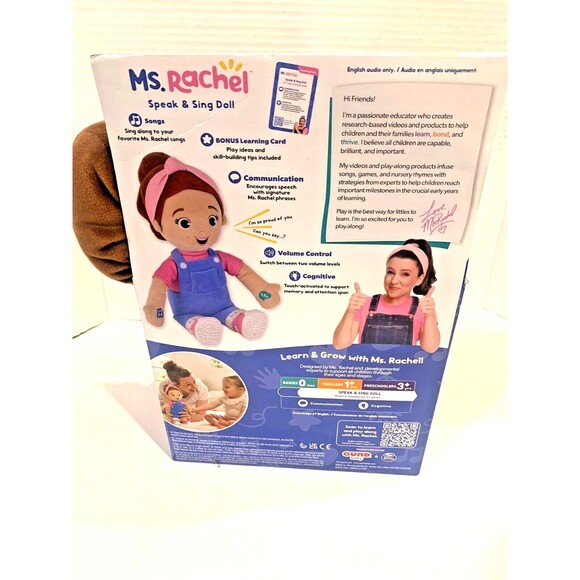 Miss Rachel Speak And Sing Doll IN HAND FAST SHIPPING!!! (SEE PHOTOS) - Picture 9 of 9